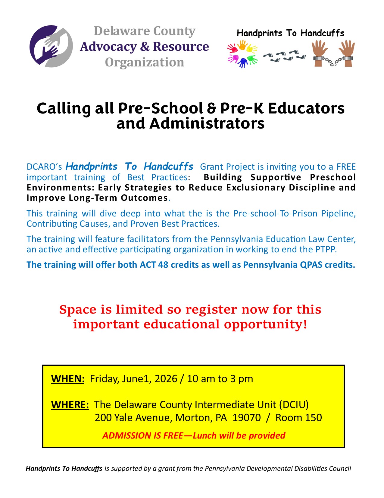 June 2026 Best Practices Training Flyer for Website